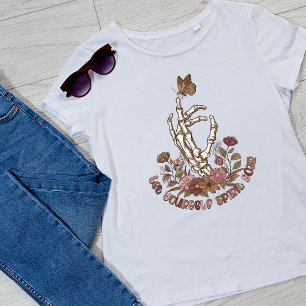 Let Yourself Spirit Soar Skeleton hand butterfly  T-Shirt