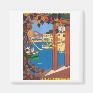 Lete Sur La Cote D' Azur Magnet