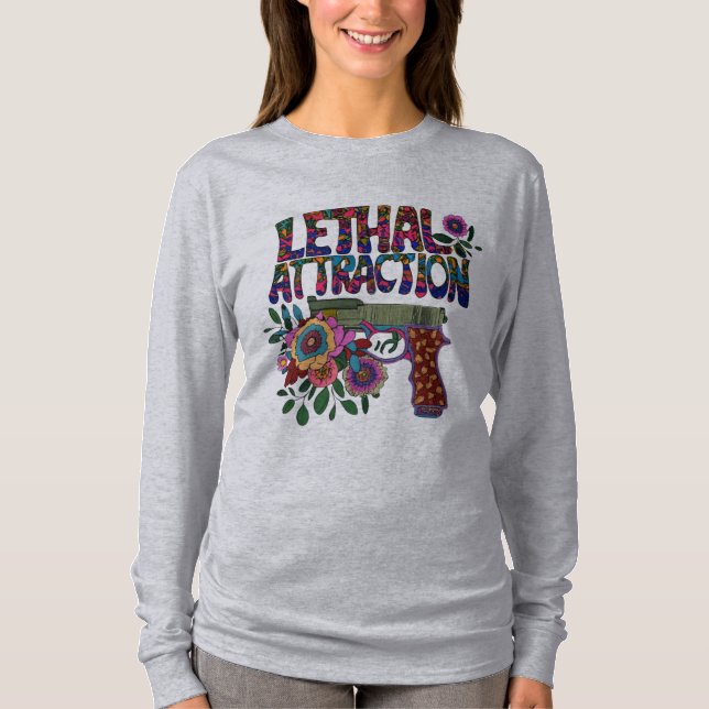 "Lethal Attraction" design T-Shirt (Front)