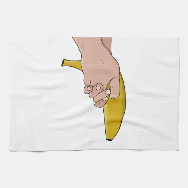 Lethal banana tea towel (Horizontal)