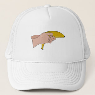 Lethal banana trucker hat