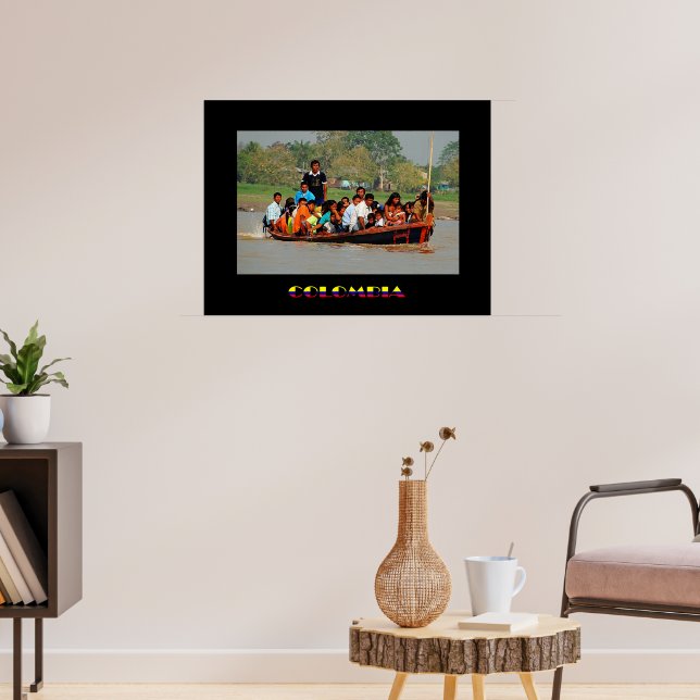 Leticia Colombia Travel Poster (Living Room 3)