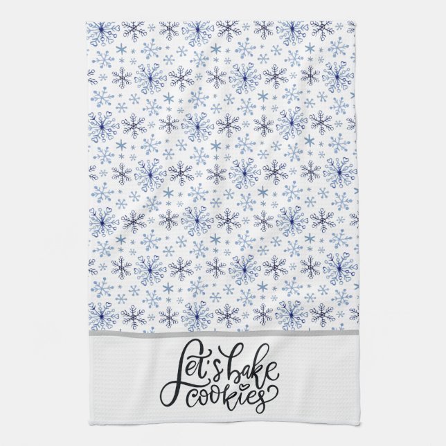 Lets Bake Cookies Tea Towel (Vertical)