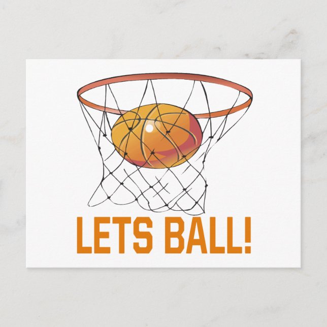 Lets Ball Postcard (Front)