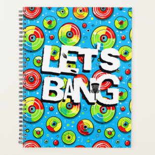 Let's Bang Disc Golf Themed Planner