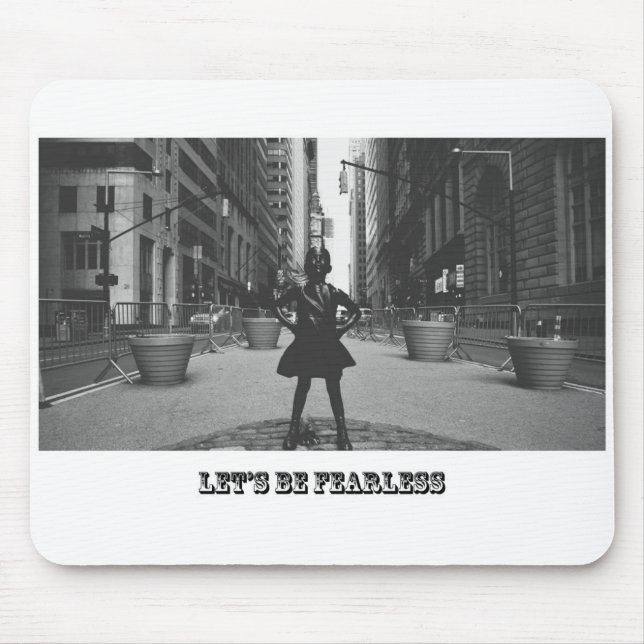 Let's Be Fearless Mouse Pad (Front)