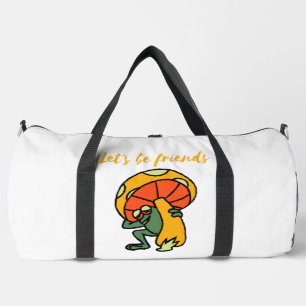 let's be friends duffle bag