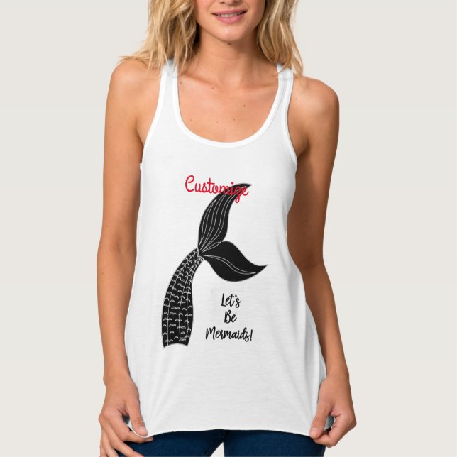 Let's Be Mermaids Thunder_Cove Singlet (Front)