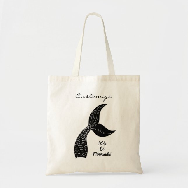 Let's Be Mermaids Thunder_Cove Tote Bag (Front)