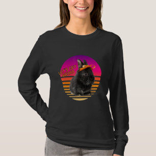 Let's Be Weird Bunny Rabbit With Orange Bow  Anima T-Shirt
