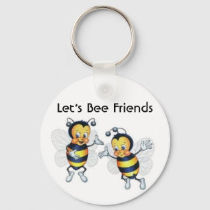 Let's Bee Friends Key Ring