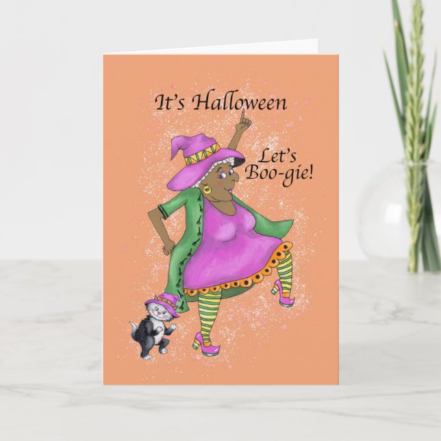 Let's Boo-gie  Card (Front)