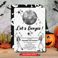 Let's Boogie! Disco Ball Skeletons Halloween Party