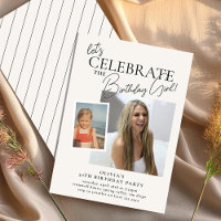 Let's Celebrate' Before & Now Adult Birthday