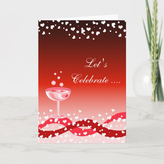 Let's Celebrate card (Front)