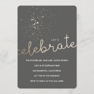 Let's Celebrate! Invitation