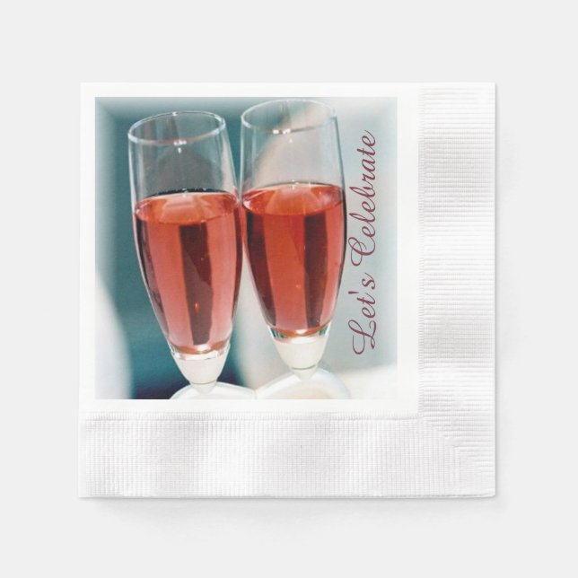 Let's Celebrate Napkin (Front)