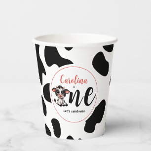 Let's celebrate one First Birthday Paper Cups