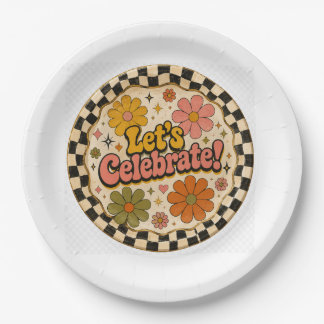 Let's Celebrate Paper Plate