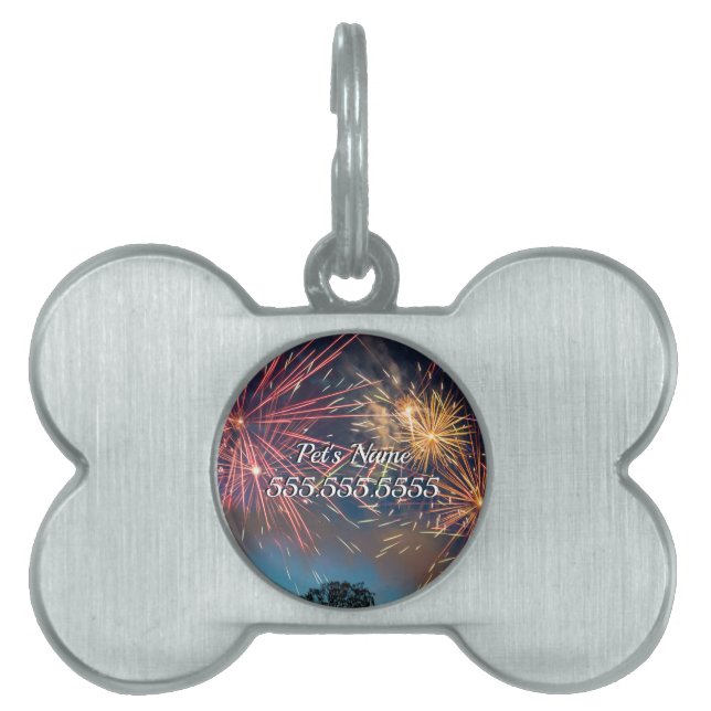 Let's Celebrate Pet ID Tag (Front)