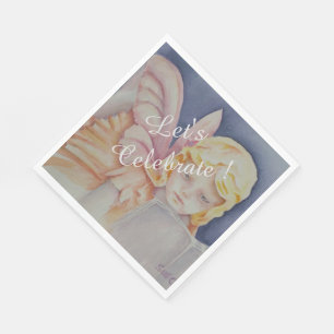 Let's Celebrate Reading Napkin