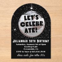 Let's Celebrate Retro 80s Birthday