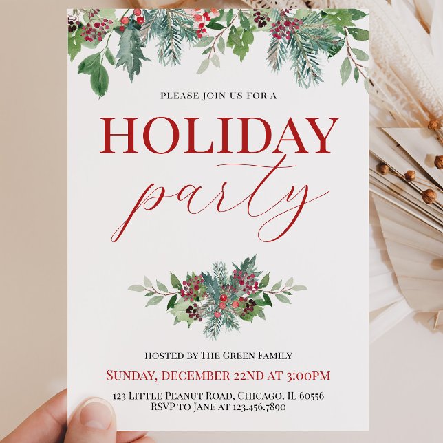 Let's Celebrate the Season Holiday Party Invitation (Creator Uploaded)