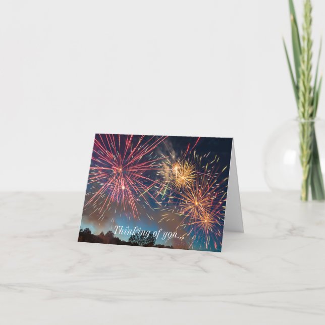 Let's Celebrate Thinking Of You Card (Front)
