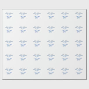 Let's celebrate together engagement party namdate wrapping paper