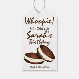 Let's Celebrate! Whoopie Pies Birthday Party Gift Tags