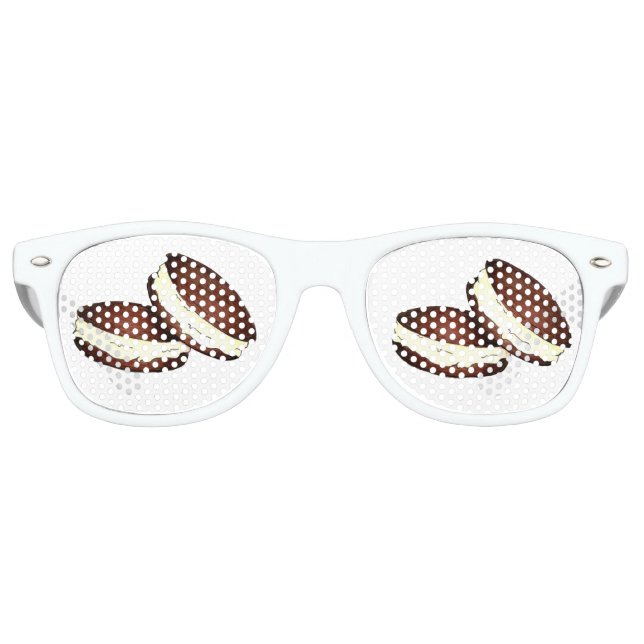Let's Celebrate! Whoopie Pies Birthday Party Retro Sunglasses (Front)