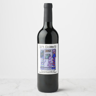 Let's Celebrate Wine Label