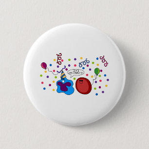 Let's Cellebrate 6 Cm Round Badge