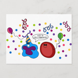 Let's Cellebrate Postcard
