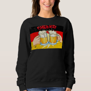 Let's Cheers A Good Day Y'all Happy Octoberfest Ge Sweatshirt