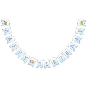 Let's Chill with Colourful Ice Bunting