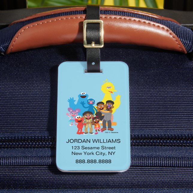 Let's Come Together | Add Your Name Luggage Tag (Front Insitu 2)