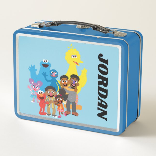 Let's Come Together | Add Your Name Metal Lunch Box (Back)