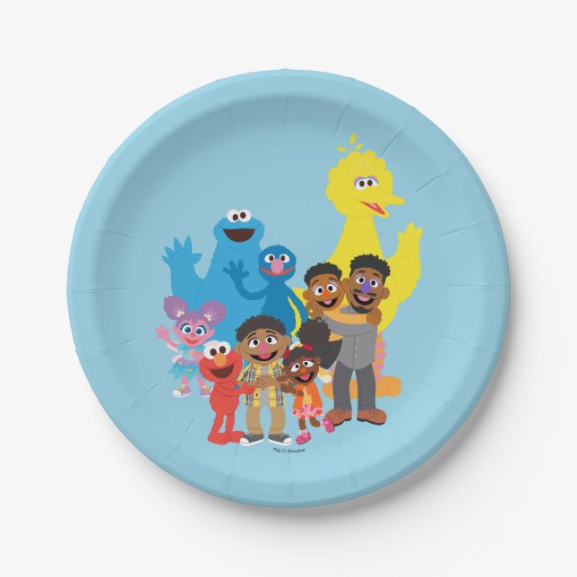Let's Come Together Paper Plate (Front)