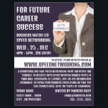 Let's Connect, Speed Networking Event Advertising Flyer<br><div class="desc">Let's Connect,  Speed Networking Event Advertising Flyer by The Business Card Store.</div>
