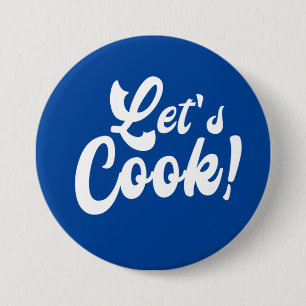 Let's Cook 7.5 Cm Round Badge