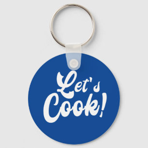 Let's Cook  Key Ring