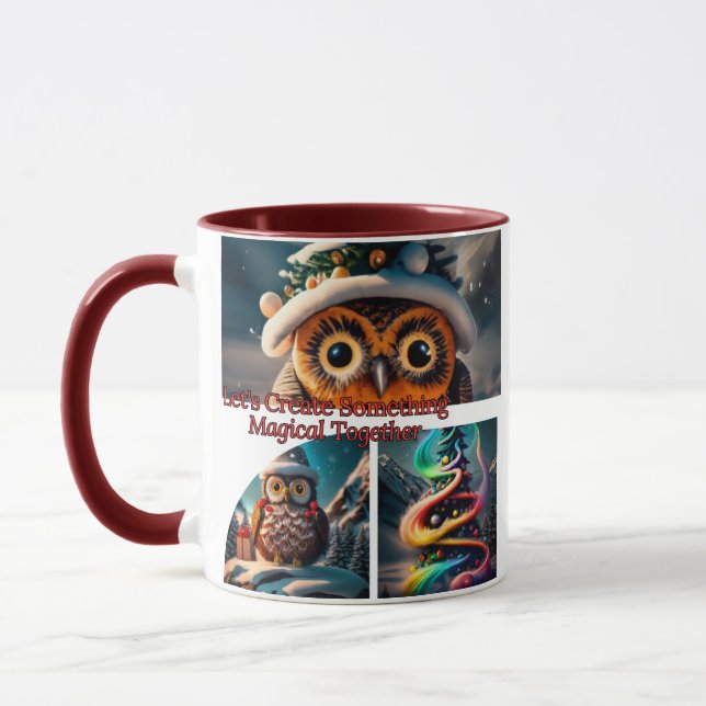 Let's create something megical. mug (Left)