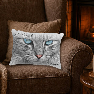 Let's Cuddle Pet Photo Christmas Gift Decorative Cushion