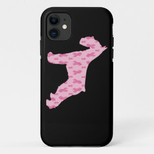 Lets Cure Cancer Ribbon Schnauzer Case-Mate iPhone Case