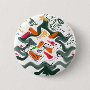 let's dance 6 cm round badge