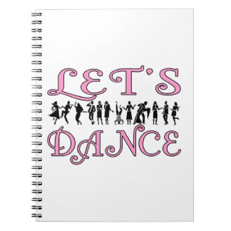 Let's Dance Dancing Couples Notebook