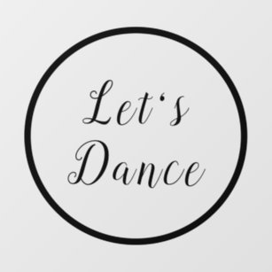 Let's Dance Floor Decals