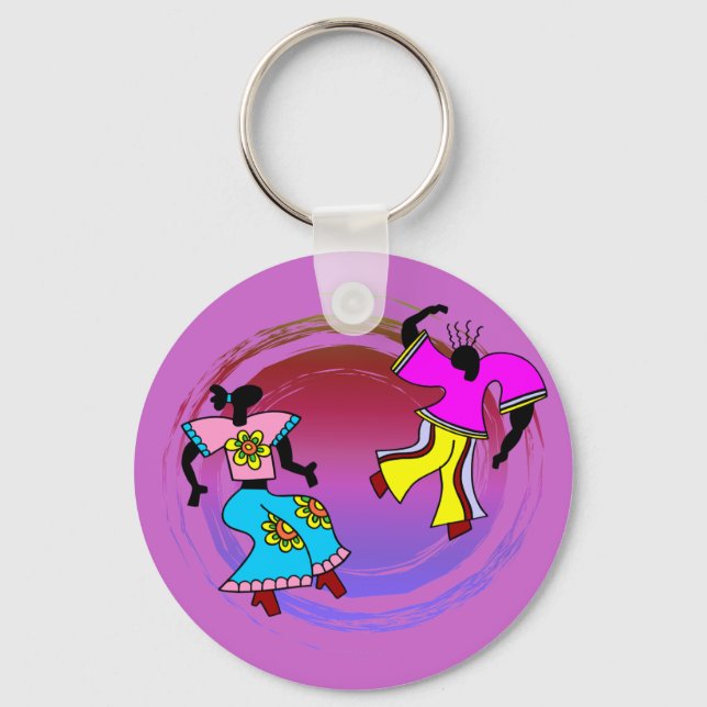 Let's Dance Key Chain (Front)