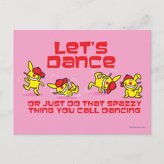 Let's Dance Postcard (Front)